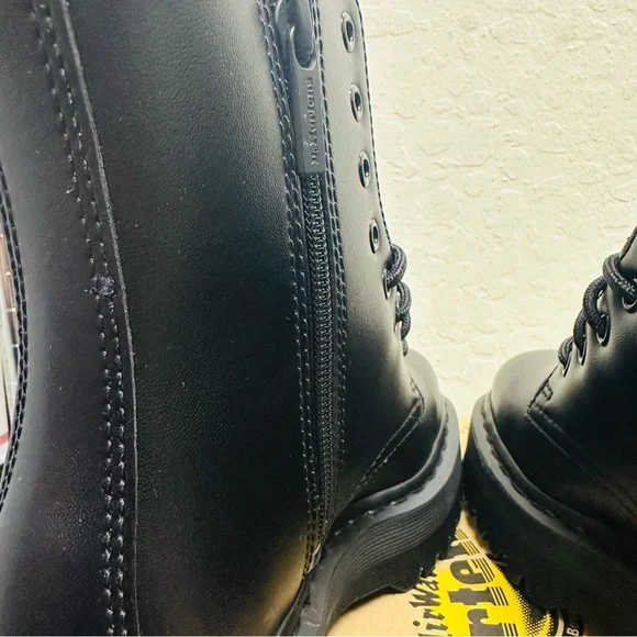 dr martens Vegan Jadon II Mono Boots - Picture 4 of 8